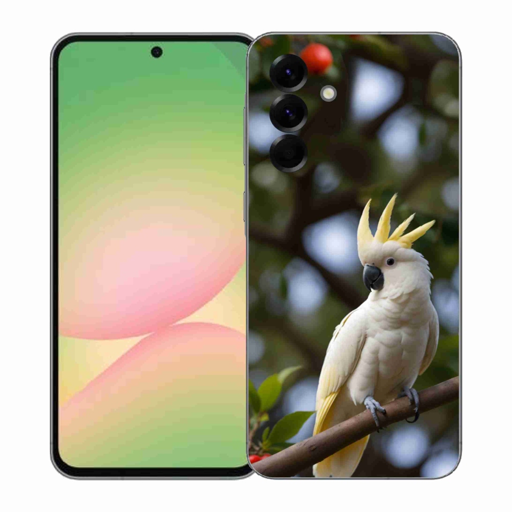 Gél borítás mmCase Samsung Galaxy A57 5G - papagáj kakadu 3