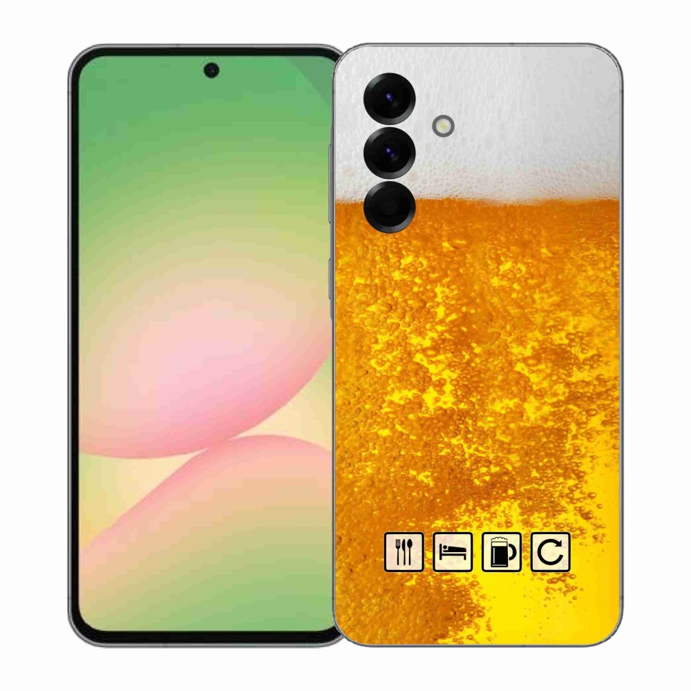 Gél borítás mmCase Samsung Galaxy A57 5G - sör motívum 3