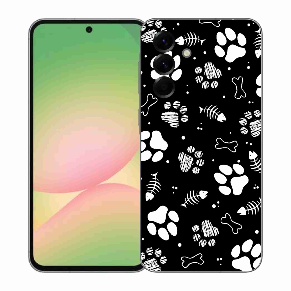 Zselés borítás mmCase Samsung Galaxy A57 5G - kutyamancsok