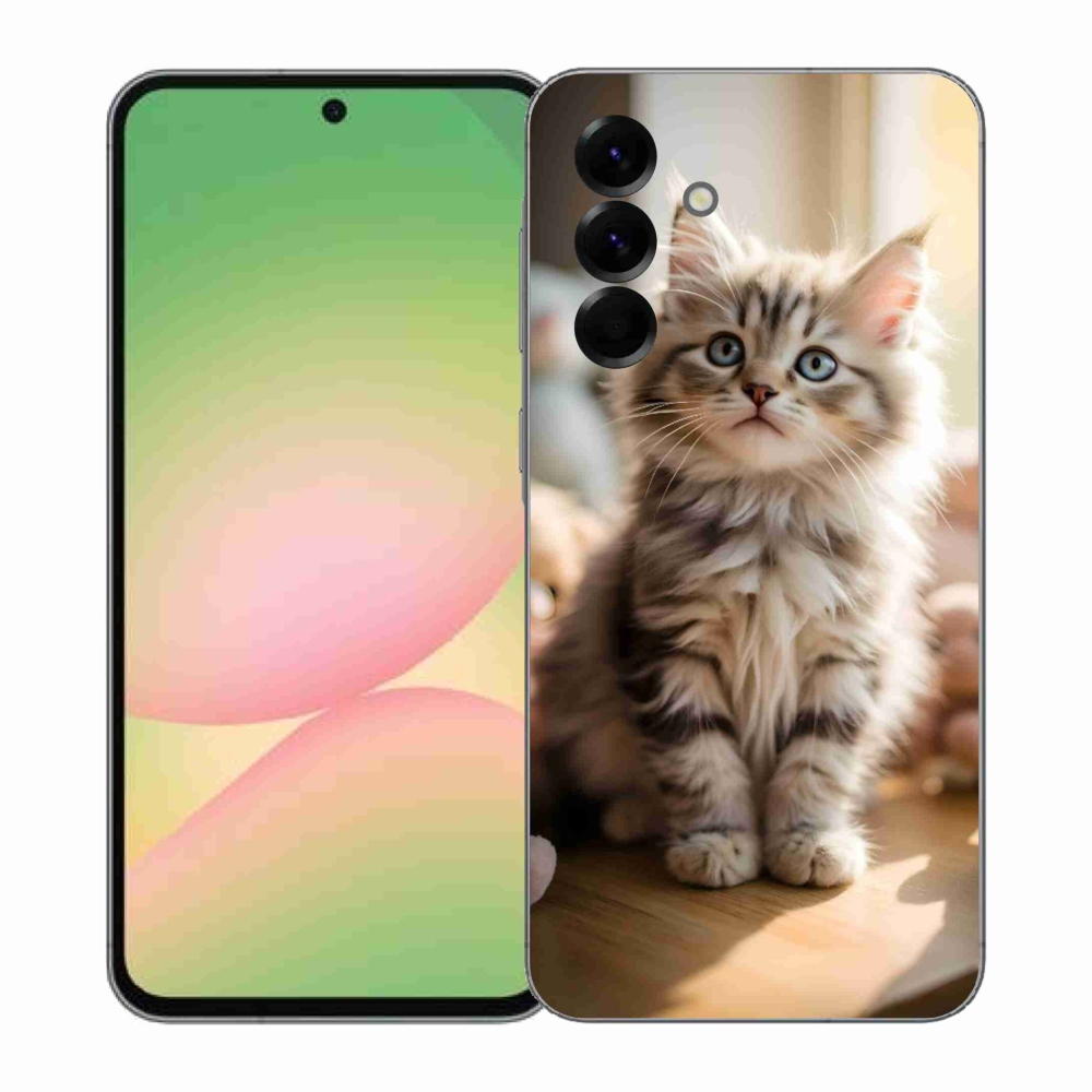 Gél borítás mmCase Samsung Galaxy A57 5G - aranyos cica 10