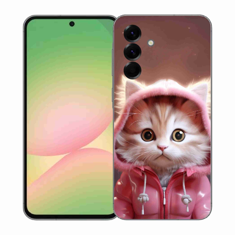 Gél borító mmCase Samsung Galaxy A57 5G - aranyos cica 3