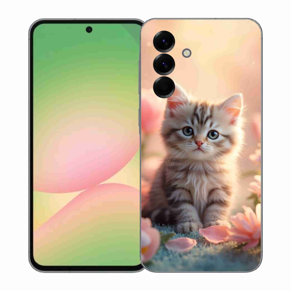 Gél borítás mmCase Samsung Galaxy A57 5G - aranyos cica 8