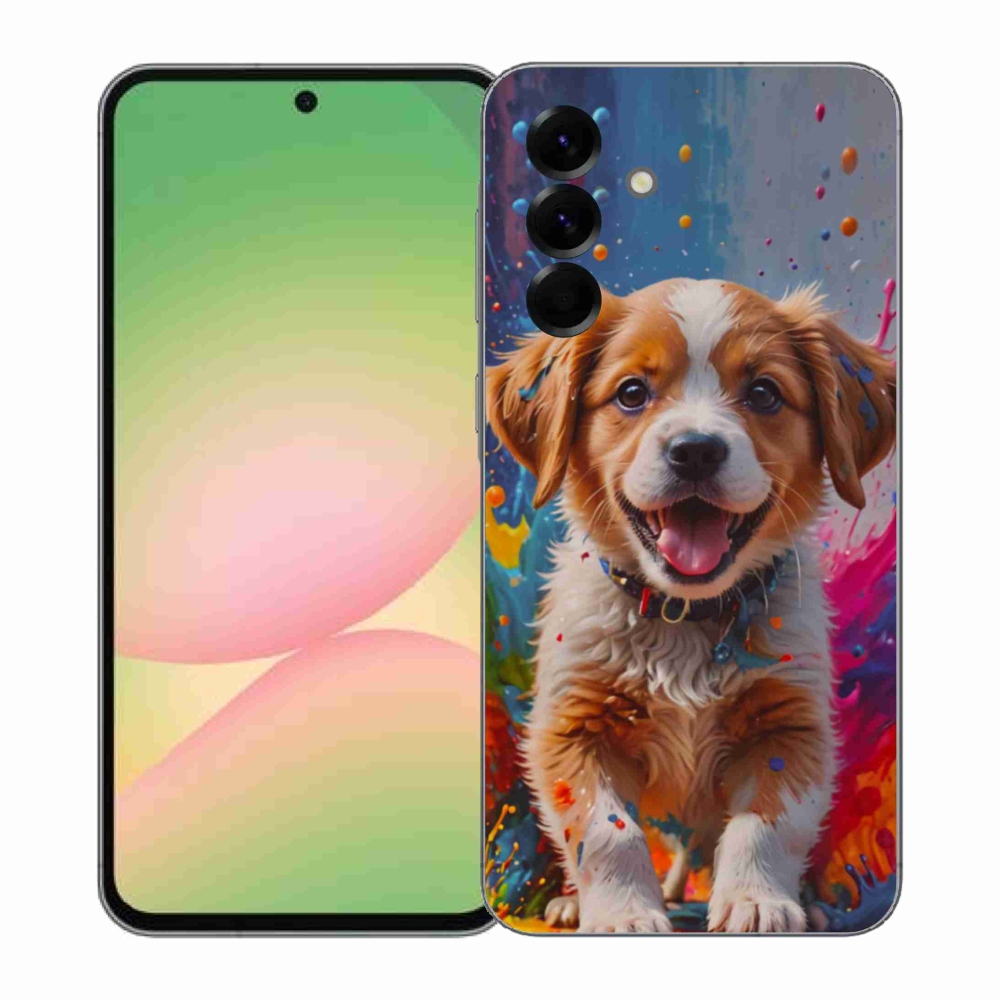 Gél borítás mmCase Samsung Galaxy A57 5G - aranyos kiskutya 3