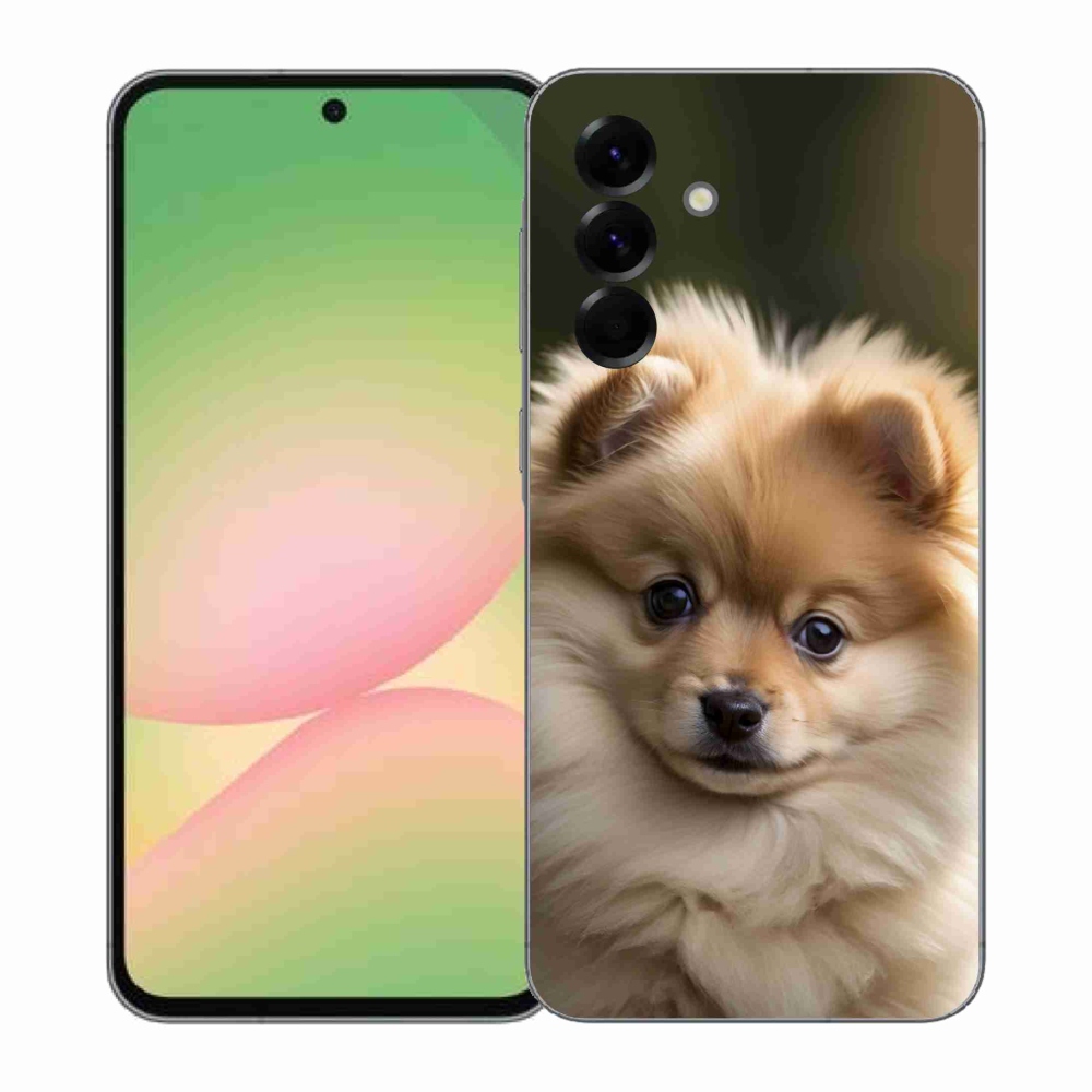 Gél borítás mmCase Samsung Galaxy A57 5G - aranyos pomerániai 2