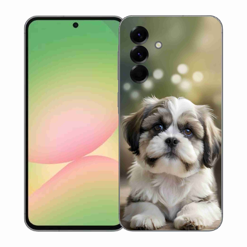 Gél borítás mmCase Samsung Galaxy A57 5G - aranyos shih-tzu