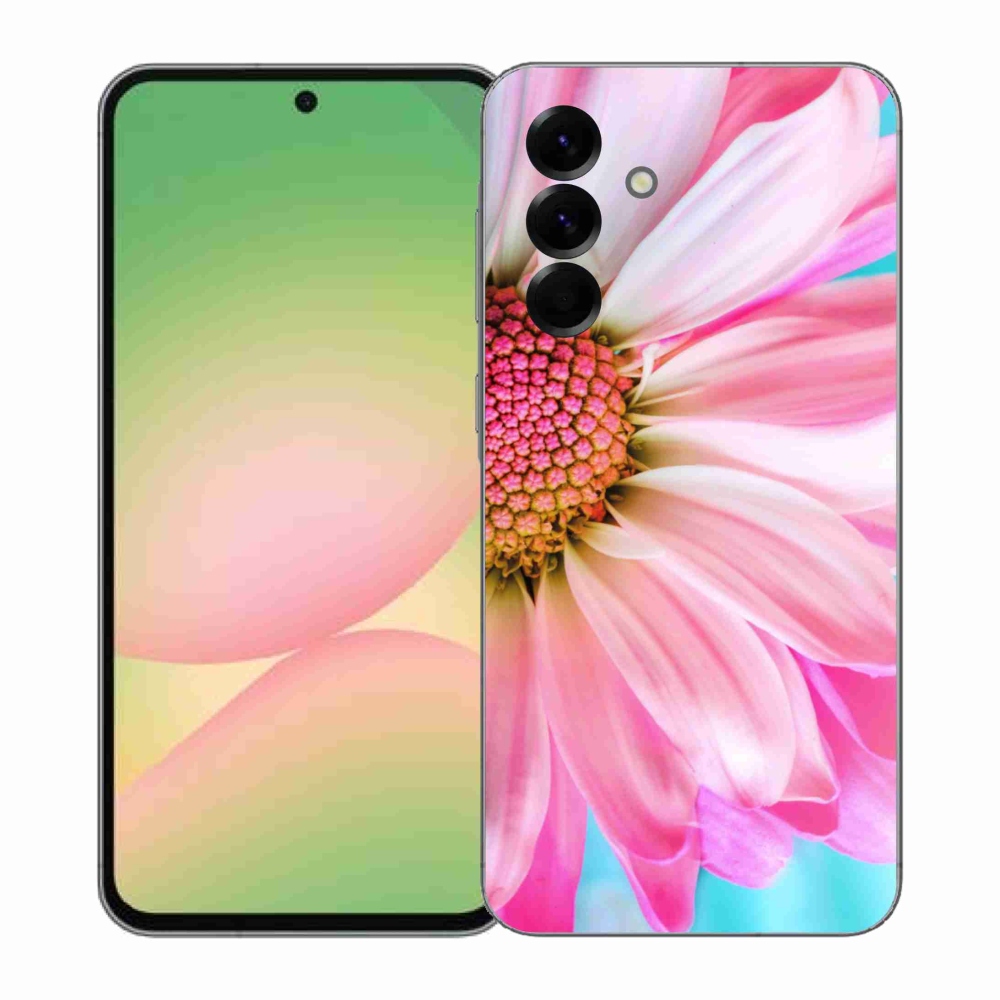 Gél védőhuzat mmCase Samsung Galaxy A57 5G - rózsaszín virág