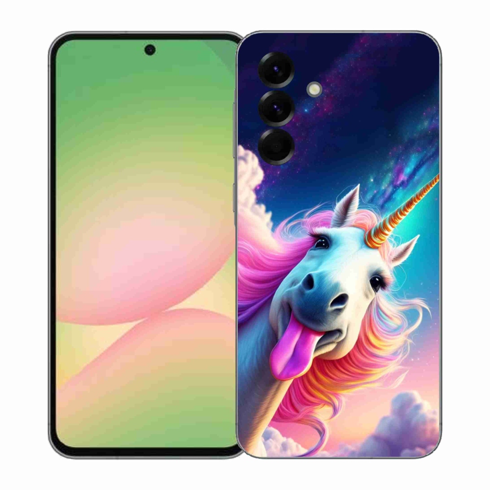 Gél borítás mmCase Samsung Galaxy A57 5G - őrült egyszarvúhoz