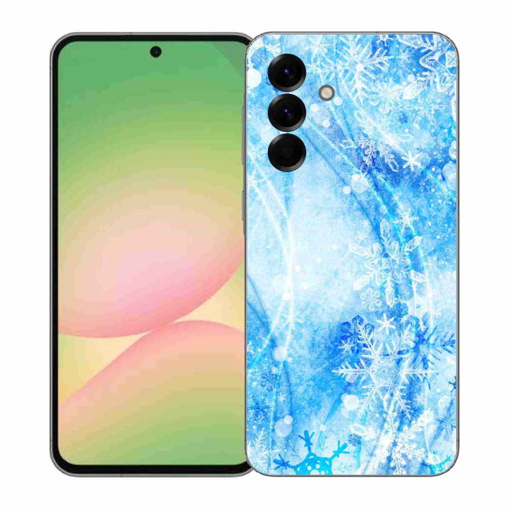 Gél védőhuzat mmCase Samsung Galaxy A57 5G - hópelyhekhez