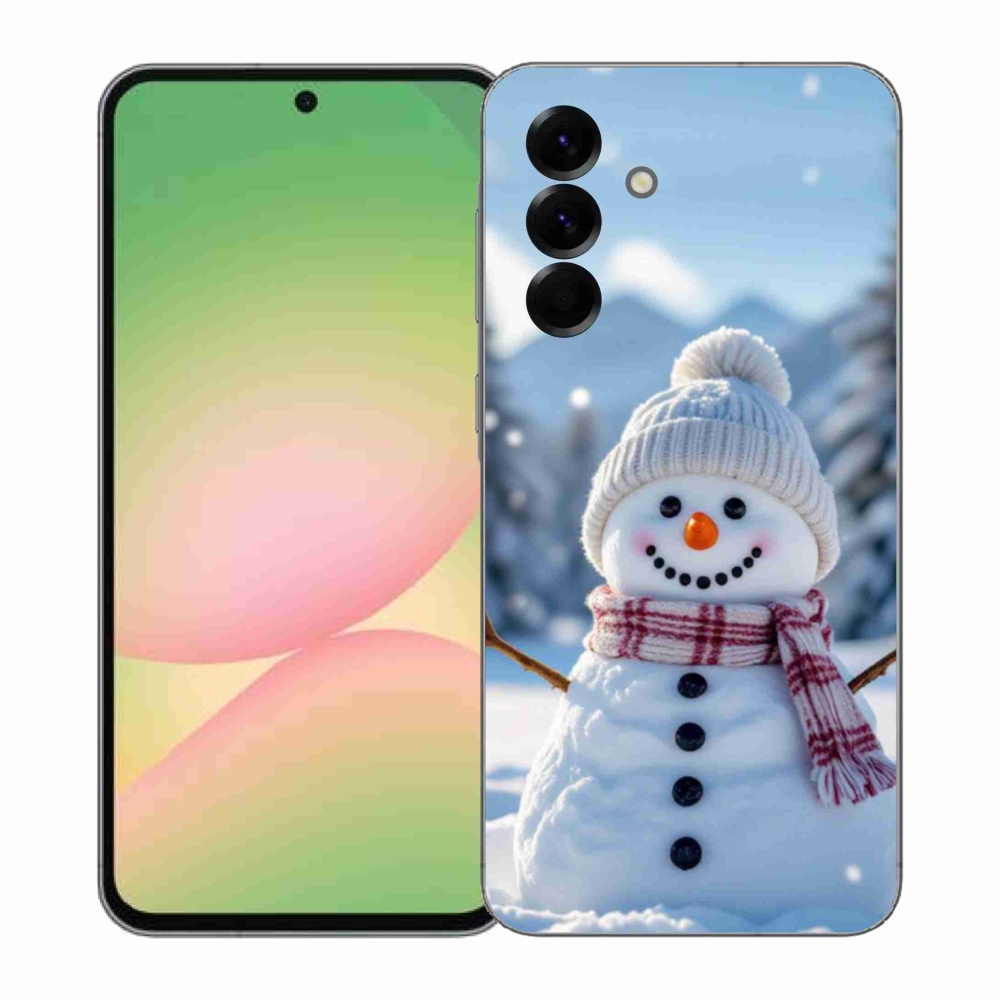 Zselés borítás mmCase Samsung Galaxy A57 5G - hóember 3