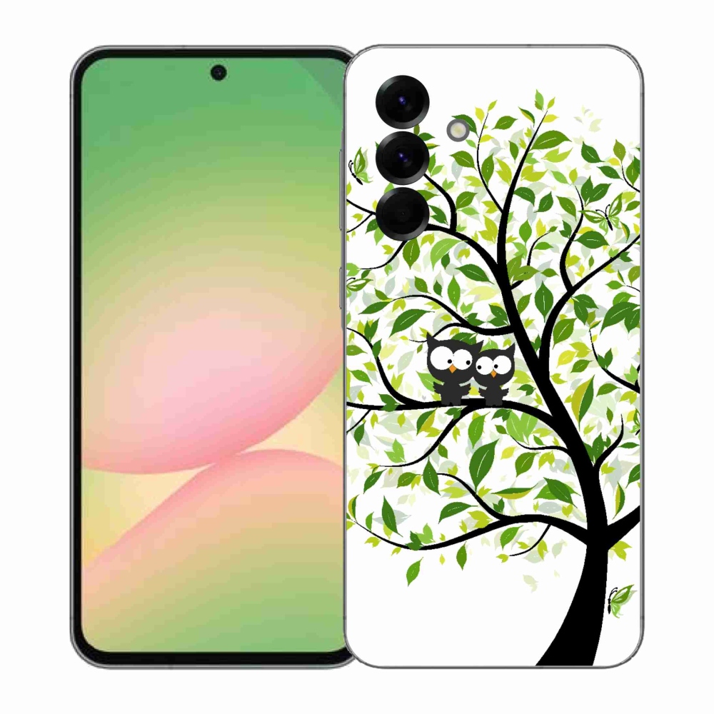 Gél borító mmCase Samsung Galaxy A57 5G - baglyok a fán - Samsung Galaxy A57 5G - gél borító mmCase