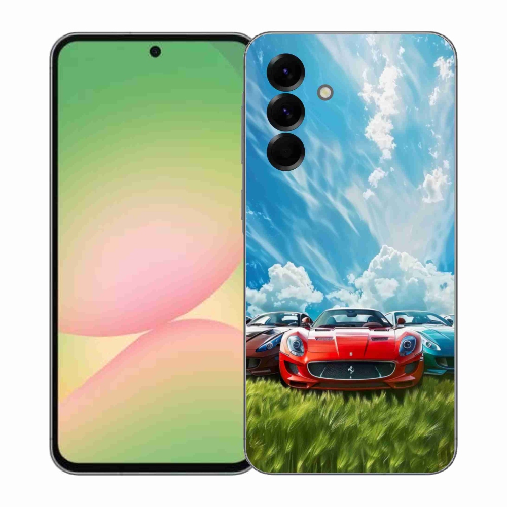 Gél borító mmCase Samsung Galaxy A57 5G - sportkocsikhoz