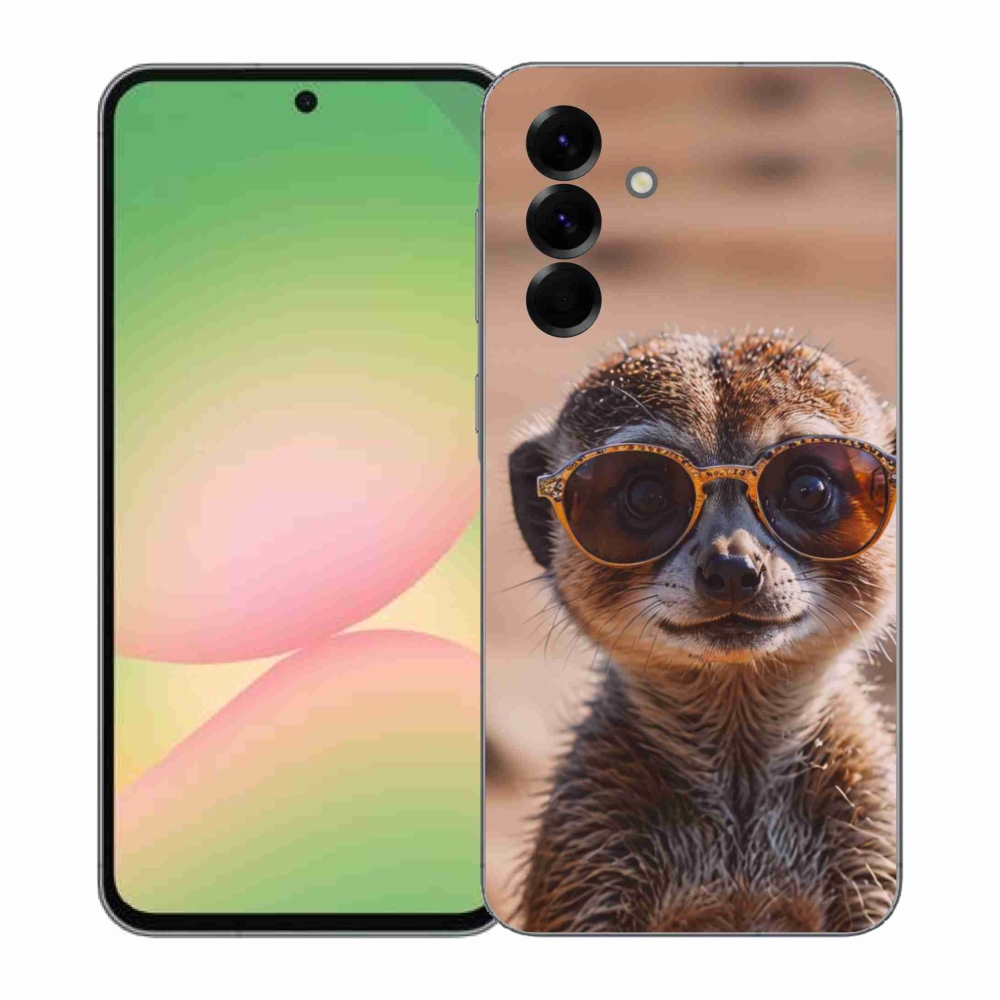 Gél borítás mmCase Samsung Galaxy A57 5G - stílusos surikata