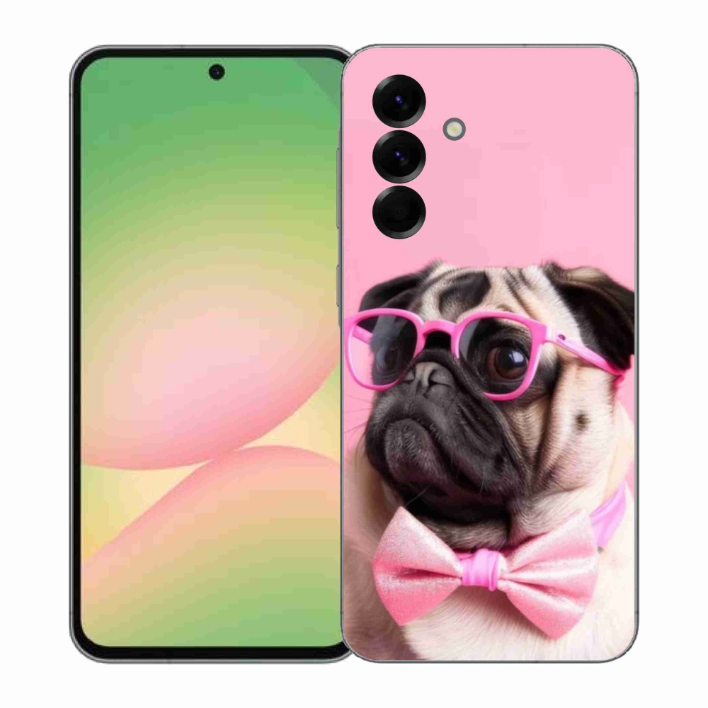 Gél borítás mmCase Samsung Galaxy A57 5G - stílusos mopsz