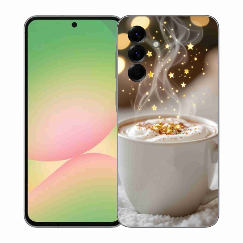 Gél borítás mmCase Samsung Galaxy A57 5G - Karácsonyi forró ital