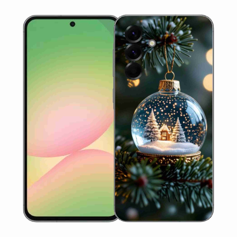 Gél borító mmCase Samsung Galaxy A57 5G - Karácsonyi gömbök 2