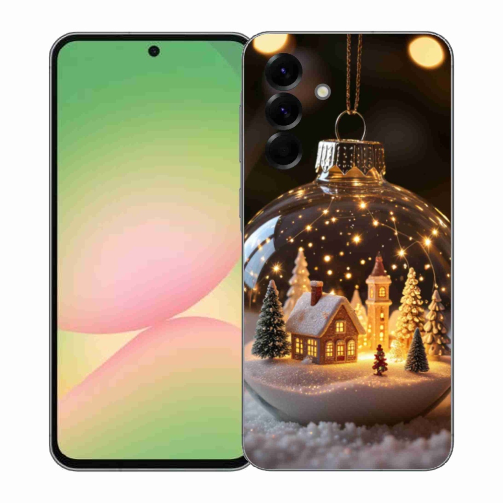 Gél borítás mmCase Samsung Galaxy A57 5G - Karácsonyi gömbök 3