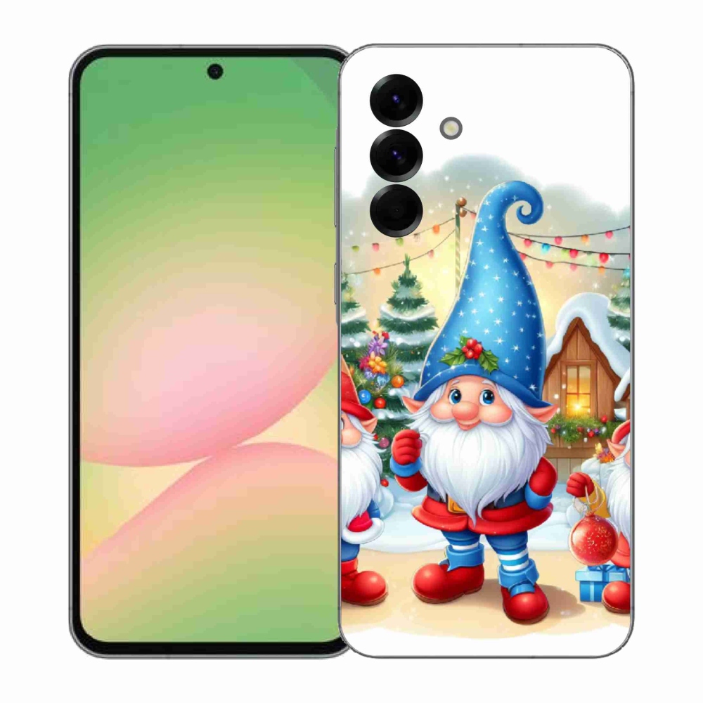 Gél borítás mmCase Samsung Galaxy A57 5G - Karácsonyi manók