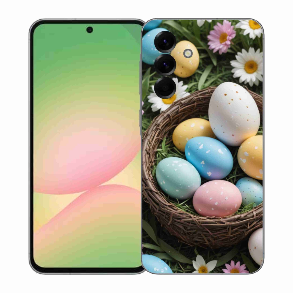 Gél borítás mmCase Samsung Galaxy A57 5G - Húsvéti tojások 2