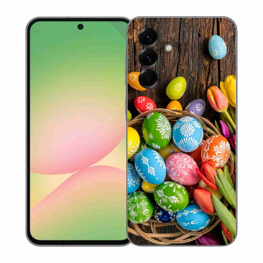 Gél borítás mmCase Samsung Galaxy A57 5G - Húsvéti tojás