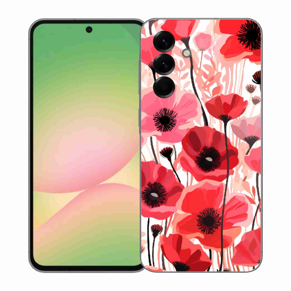 Zselés borítás mmCase Samsung Galaxy A57 5G - mákos 1