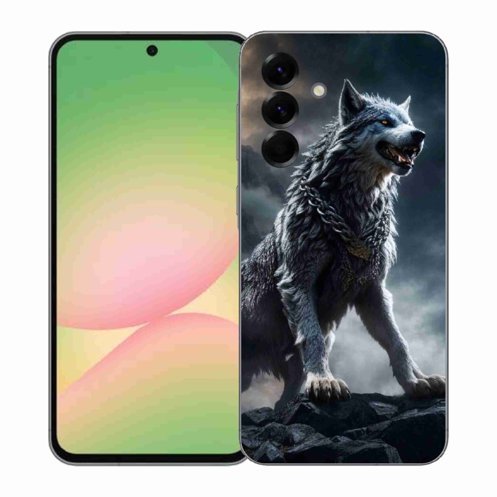 Gél védőburkolat mmCase Samsung Galaxy A57 5G - farkas 1