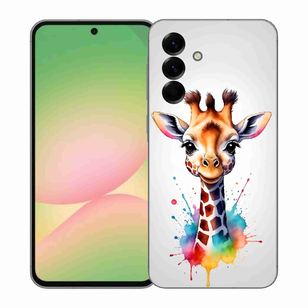 Zselés borítás mmCase Samsung Galaxy A57 5G - zsiráf 1