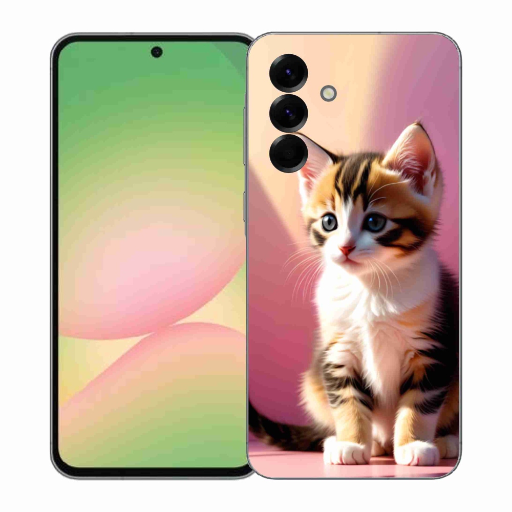 Gél borítás mmCase Samsung Galaxy A57 5G - kíváncsi cica 2