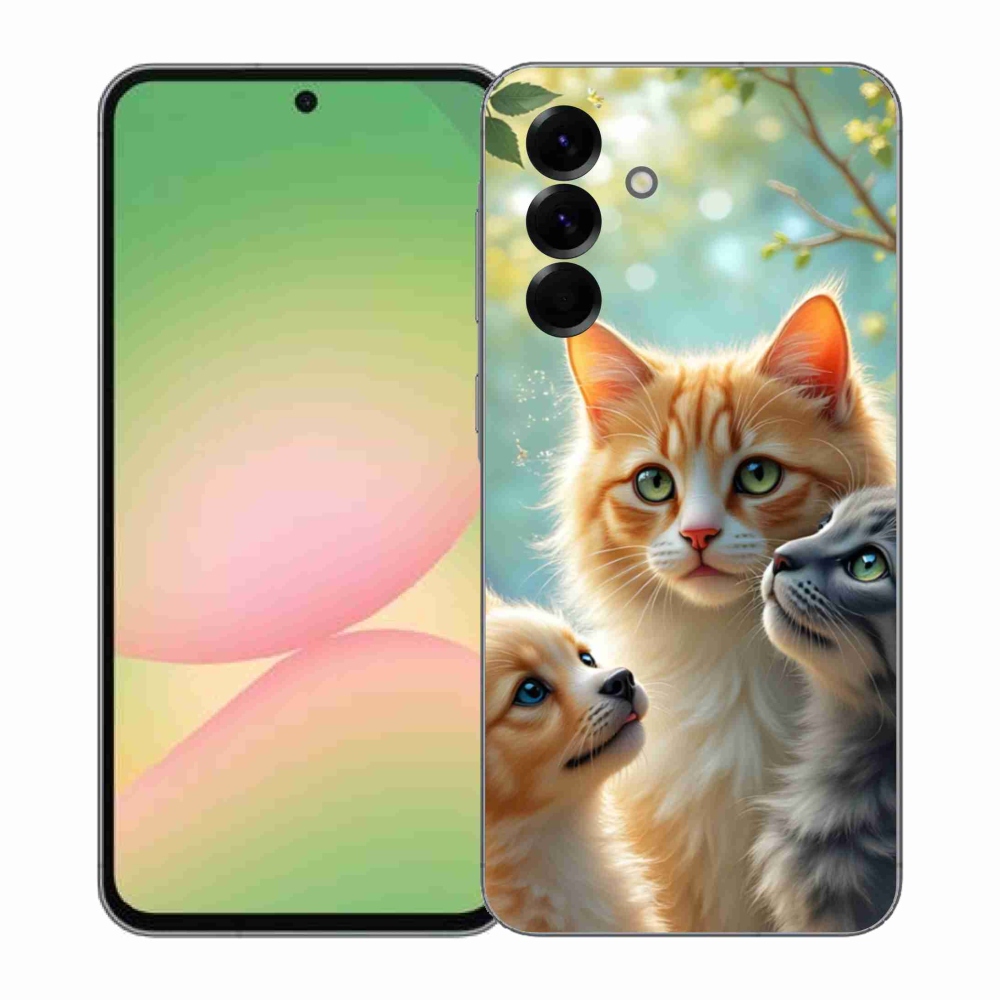 Gél borítás mmCase Samsung Galaxy A57 5G - állatbarátság 2