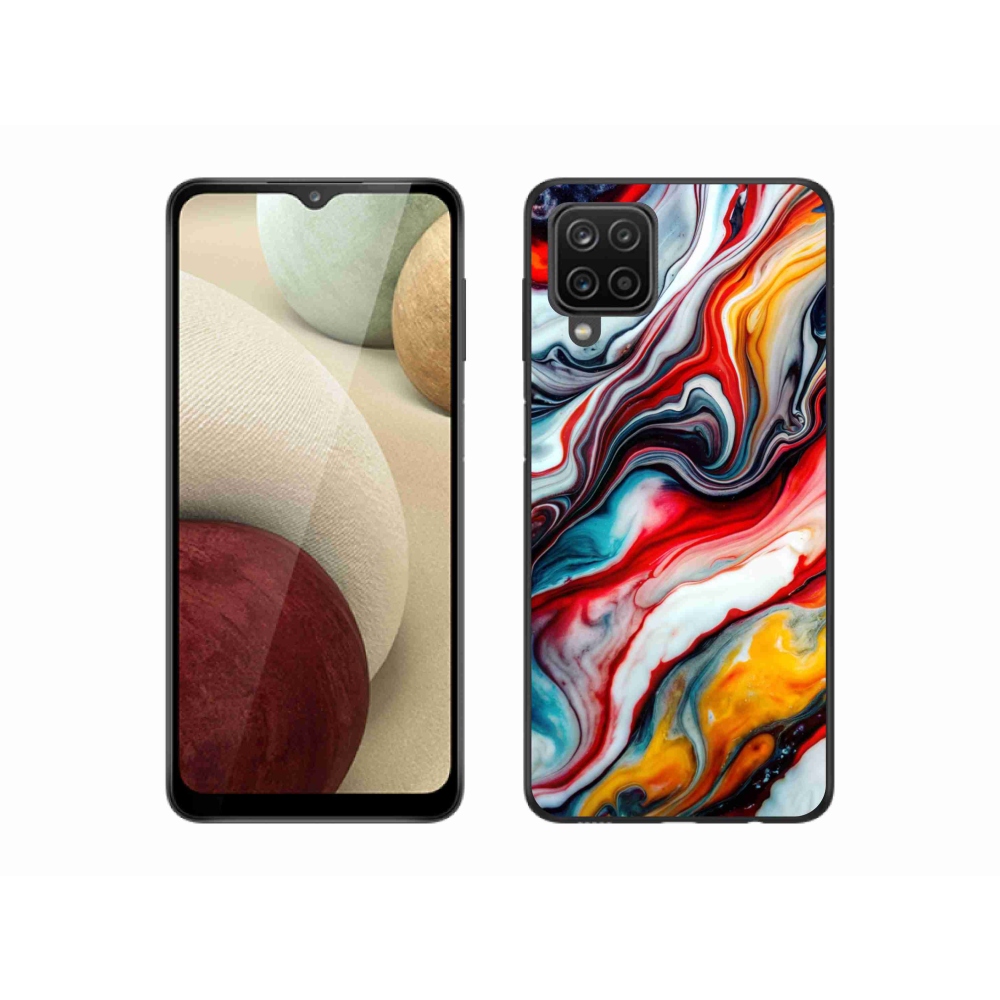 Zselés borítás mmCase Samsung Galaxy M12 készülékhez - absztrakt motívum 35