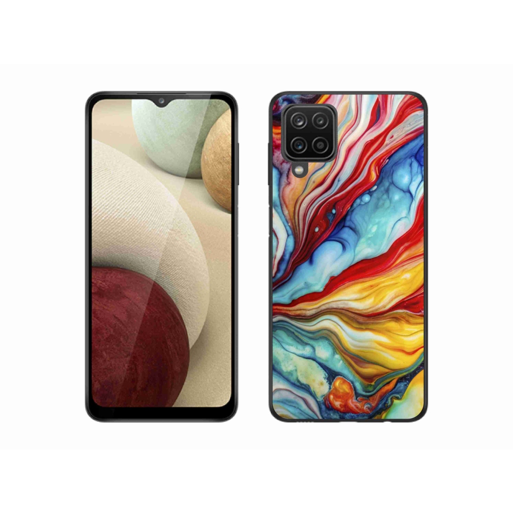 Gél borítás mmCase Samsung Galaxy M12 készülékhez - absztrakt motívum 58