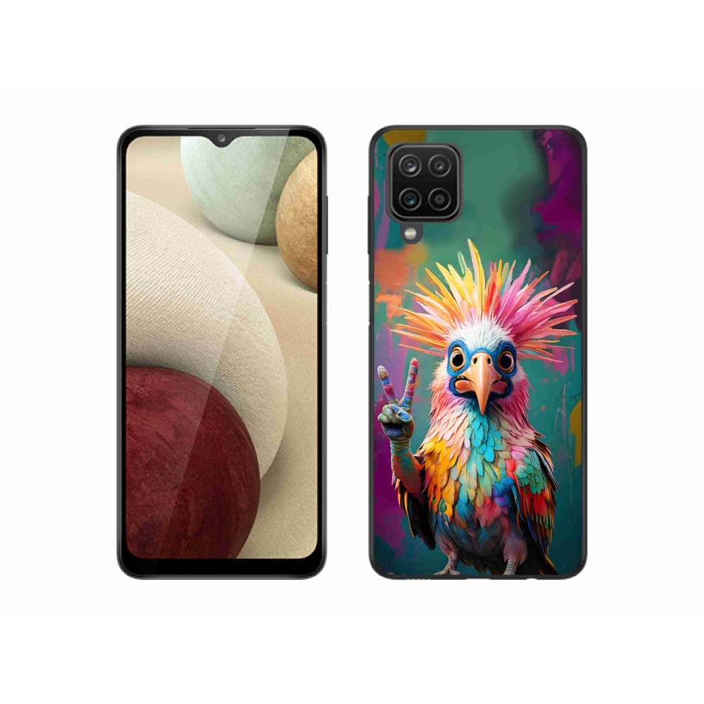 Gél borítás mmCase Samsung Galaxy M12 - szín lilás