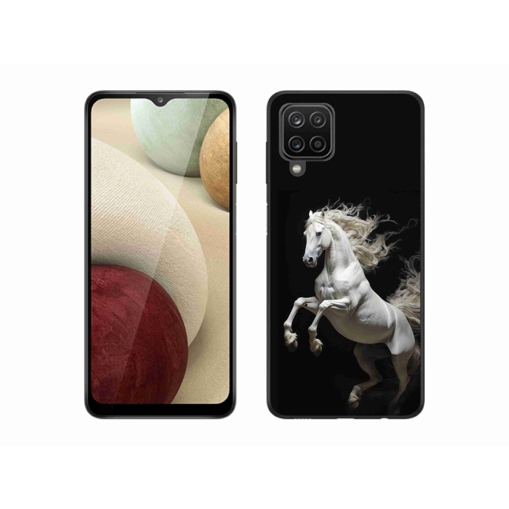 Zselés borítás mmCase Samsung Galaxy M12 - fehér ló 4