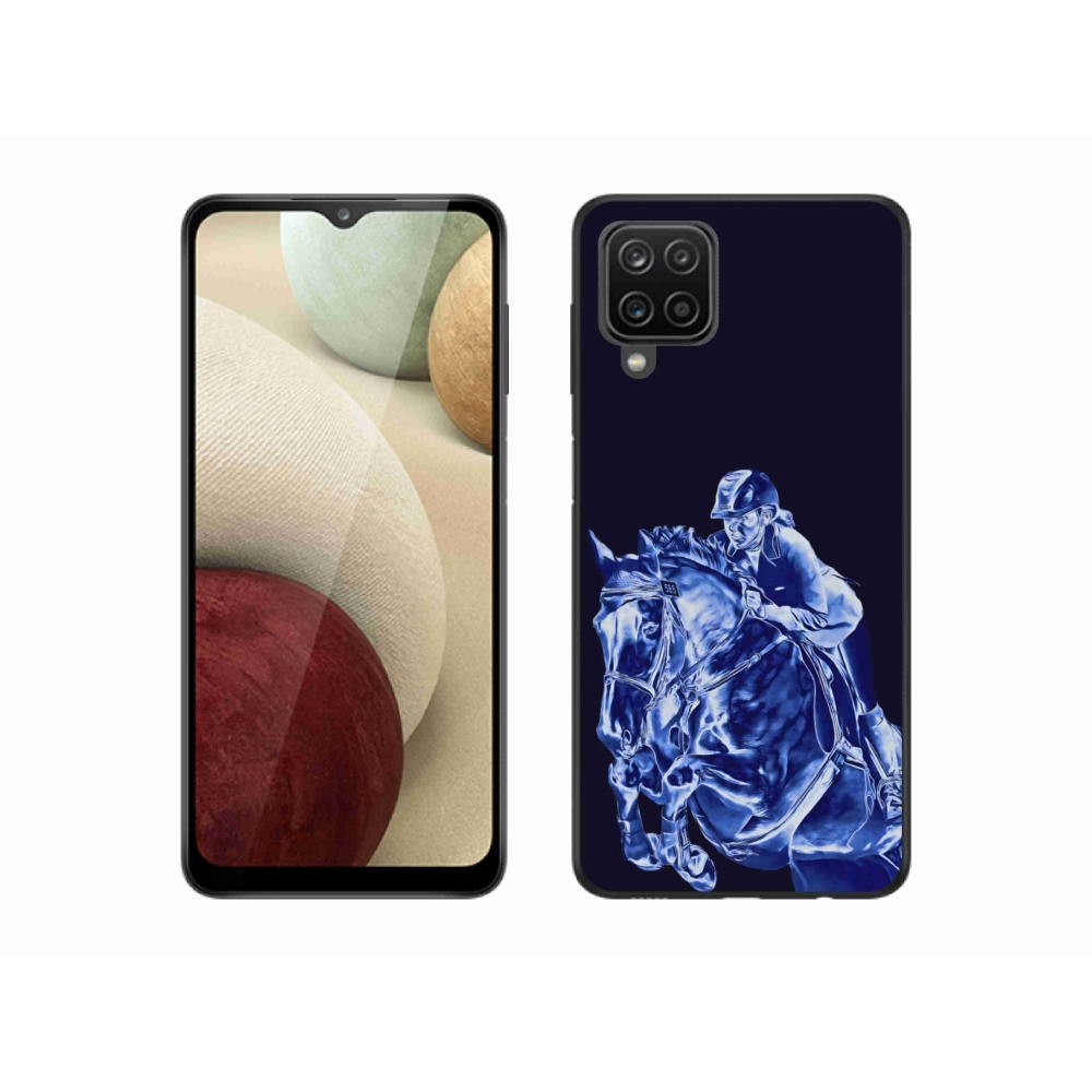 Zselés borítás mmCase Samsung Galaxy M12 - versenylóhoz