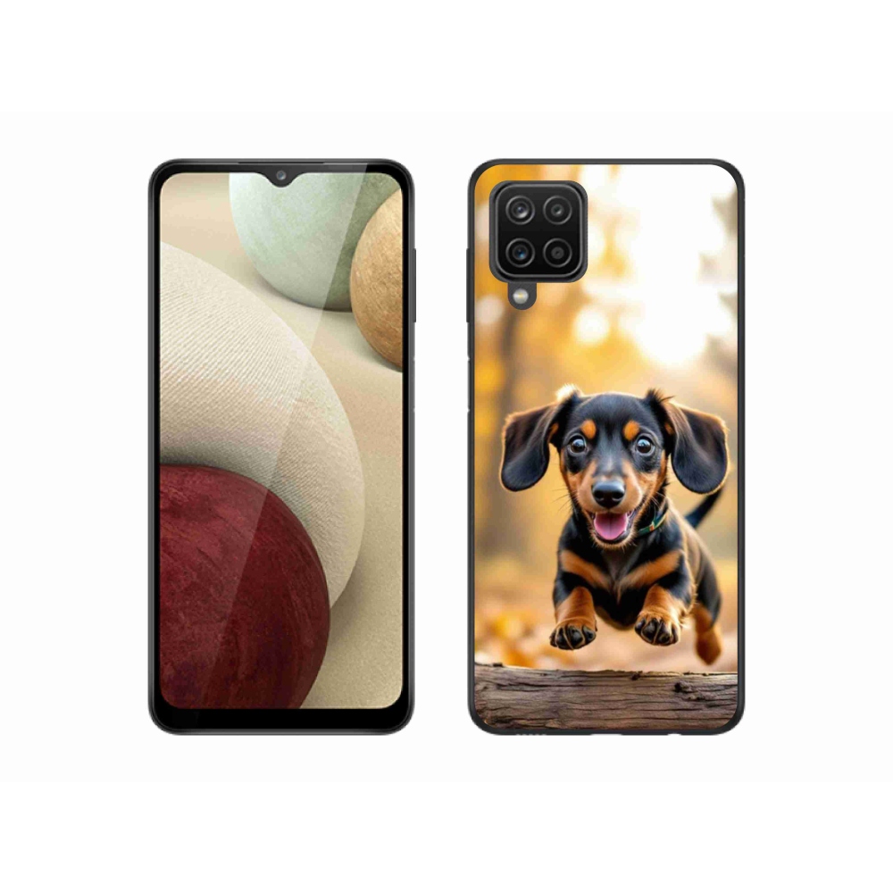 Zselés borítás mmCase Samsung Galaxy M12 - tacskó 2