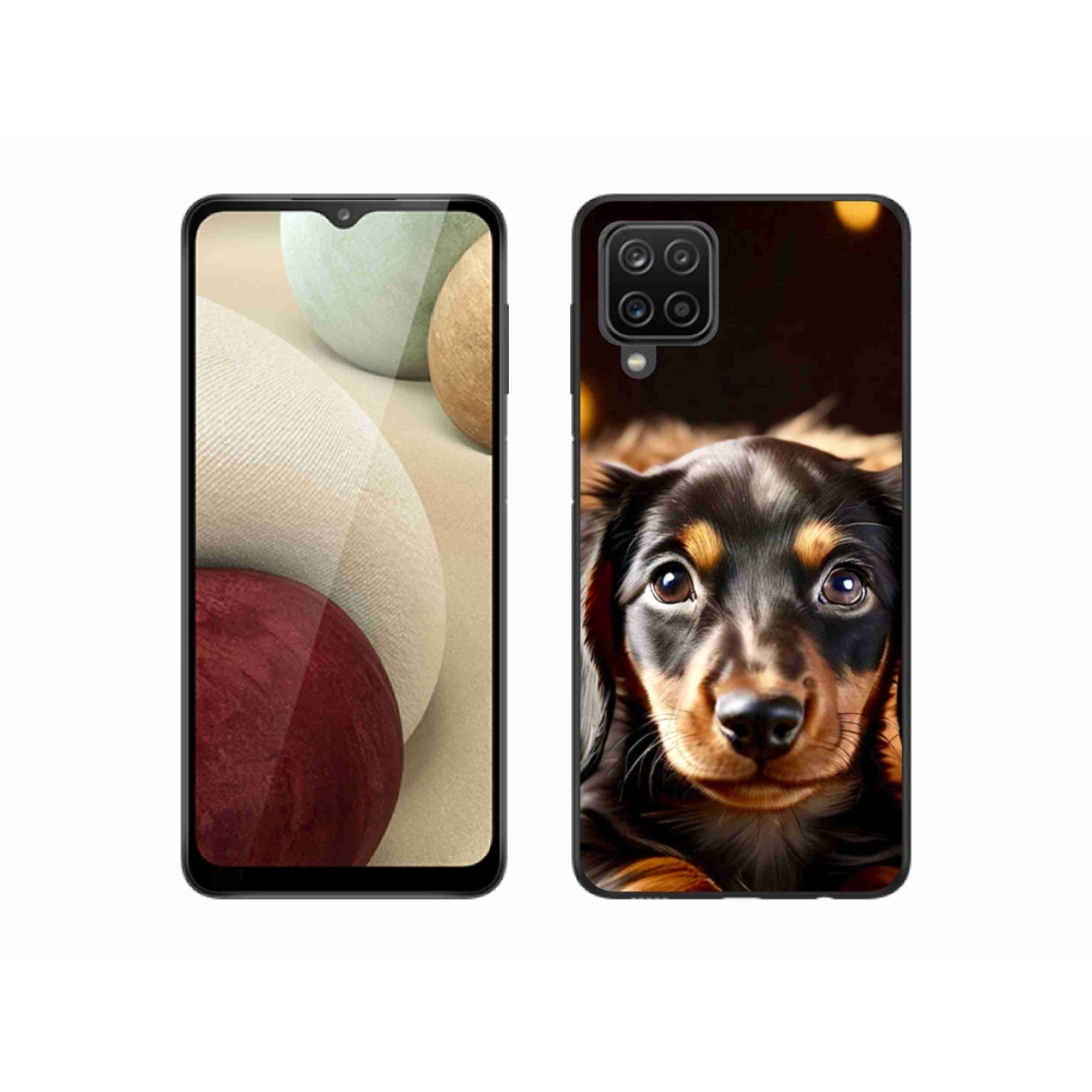 Zselés borítás mmCase Samsung Galaxy M12 készülékhez - tacskó