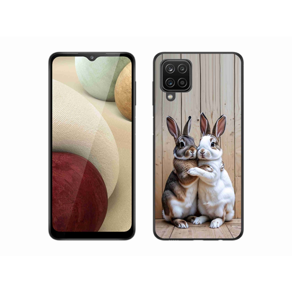 Gél védőhuzat mmCase Samsung Galaxy M12 - nyúl párhoz
