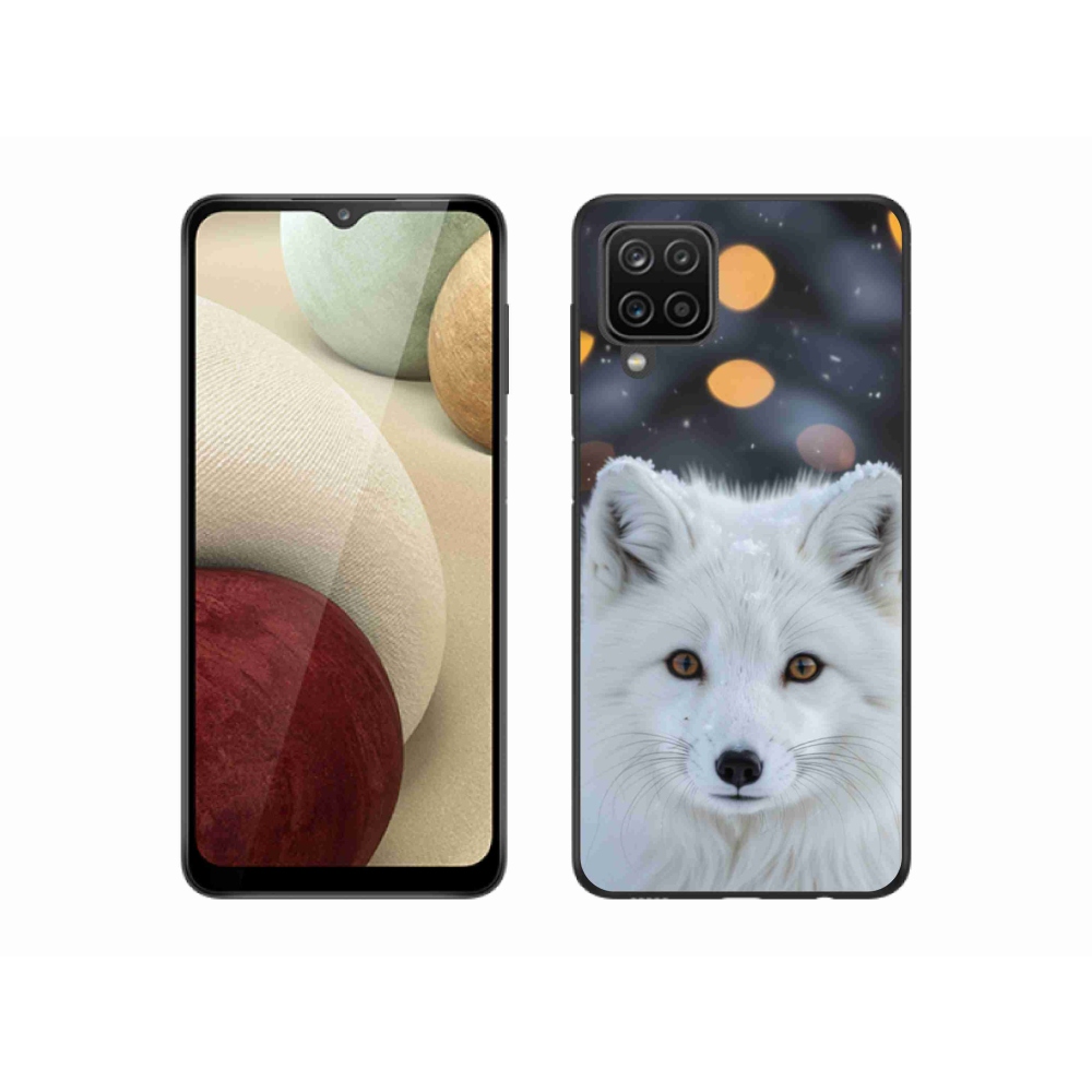 Zselés borítás mmCase Samsung Galaxy M12 készülékhez - polár róka