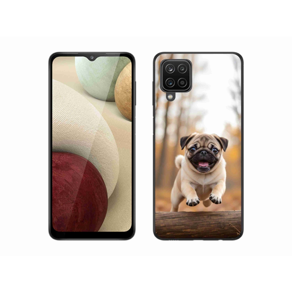 Zselés borítás mmCase Samsung Galaxy M12 - mopsz 2