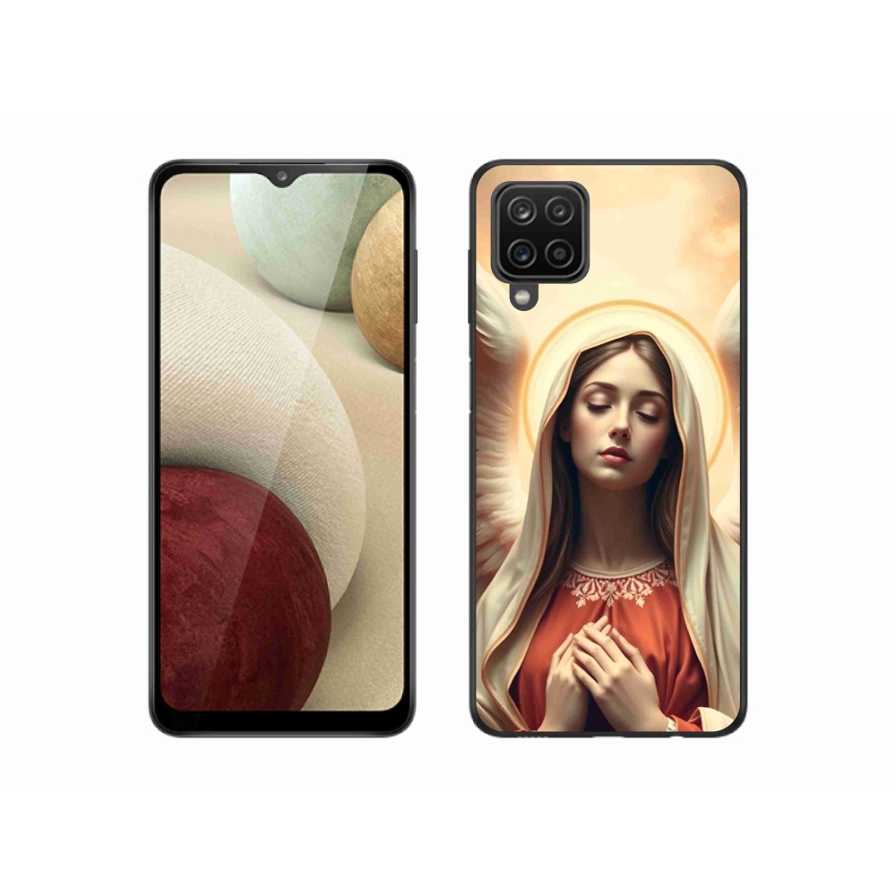 Zselés borítás mmCase Samsung Galaxy M12 készülékhez - vallási motívumok