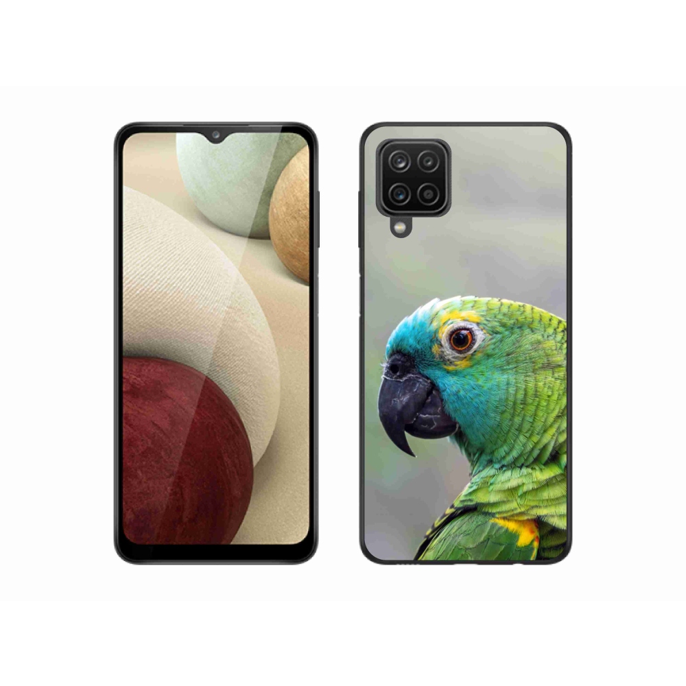 Zselés borítás mmCase Samsung Galaxy M12 készülékhez - papagáj amazon