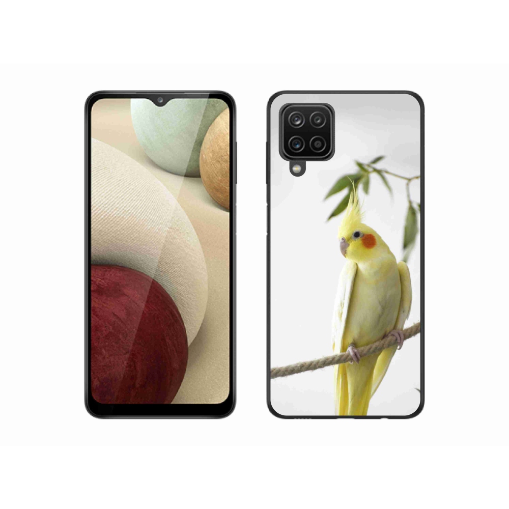 Gél borítás mmCase Samsung Galaxy M12 - papagáj korela chocholatá