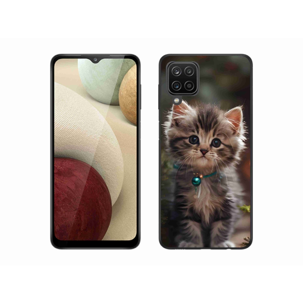 Gél borítás mmCase Samsung Galaxy M12 - aranyos cica 11