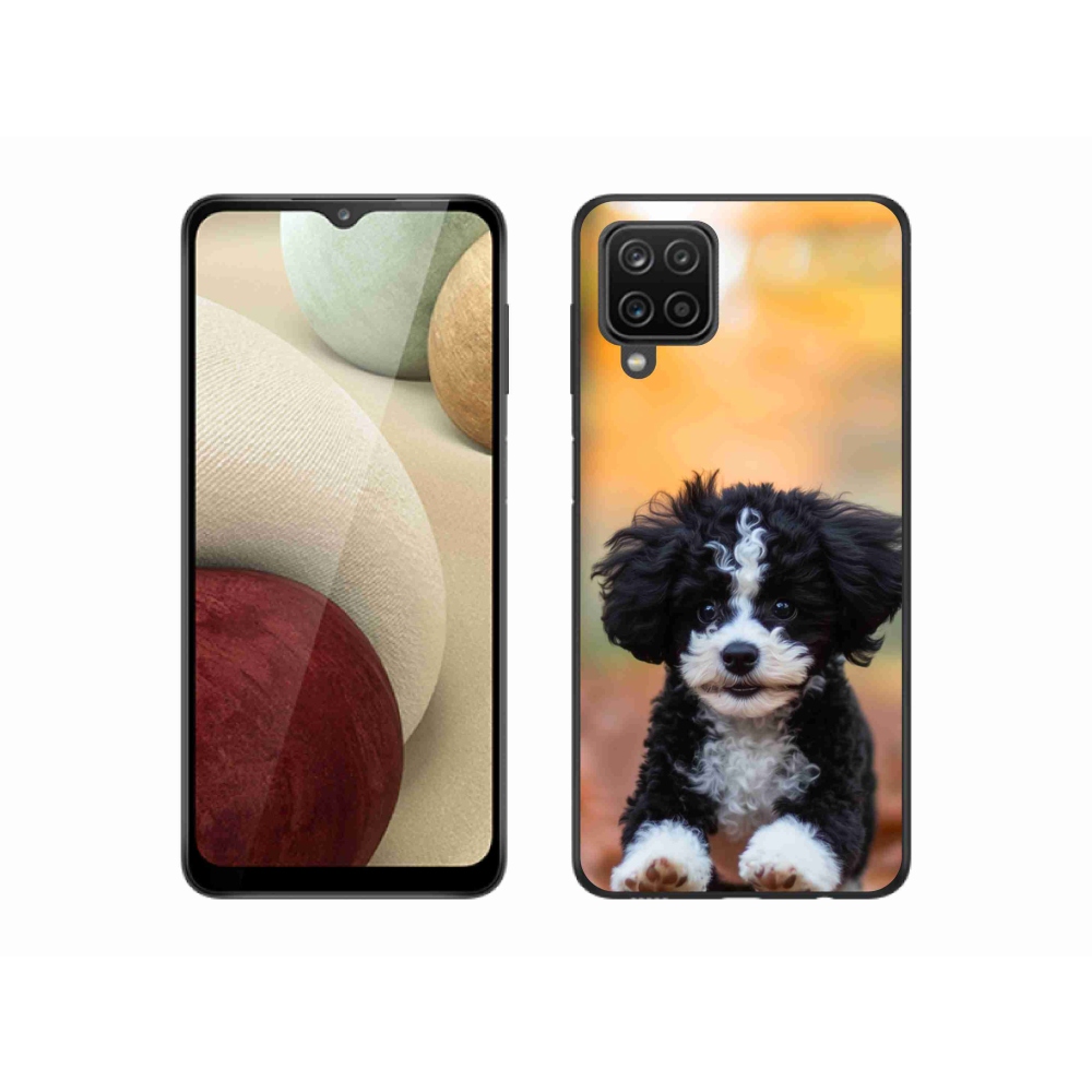 Gél borítás mmCase Samsung Galaxy M12 - aranyos kiskutya 2
