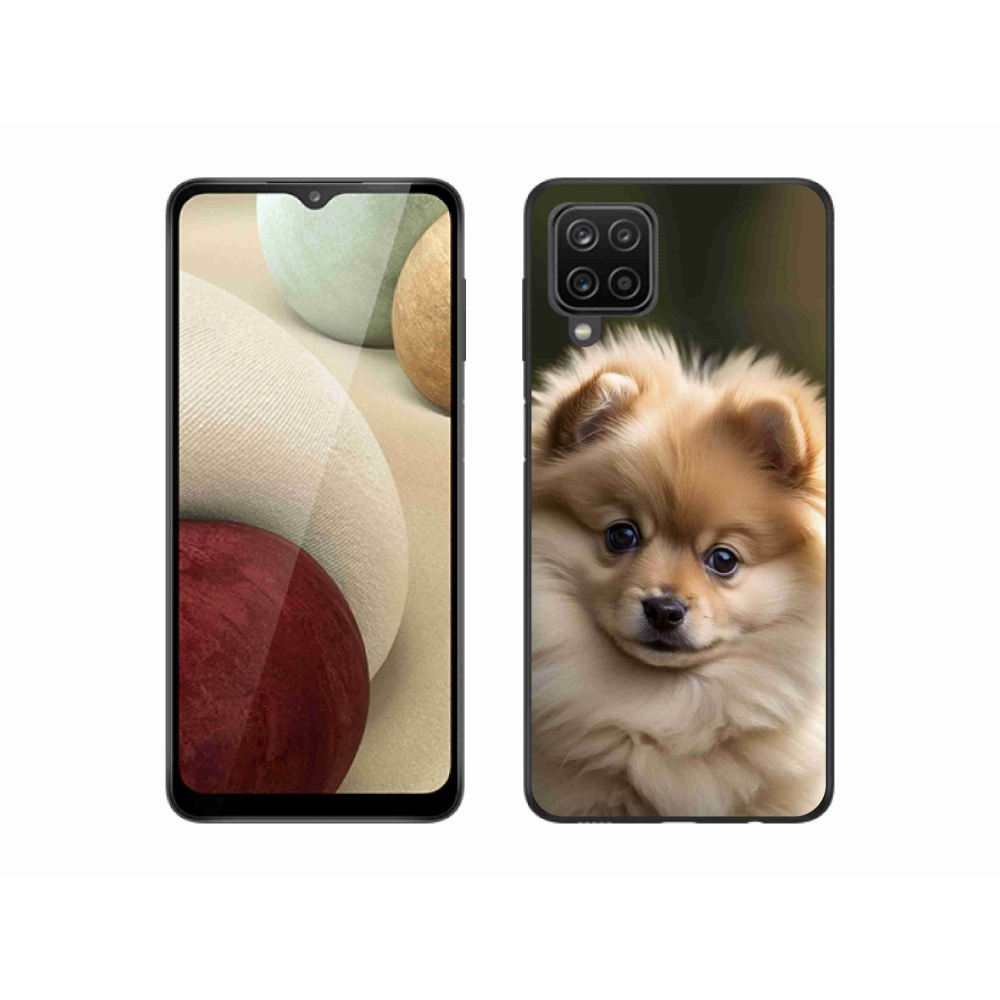 Gél borító mmCase Samsung Galaxy M12 - aranyos pomerániai 2