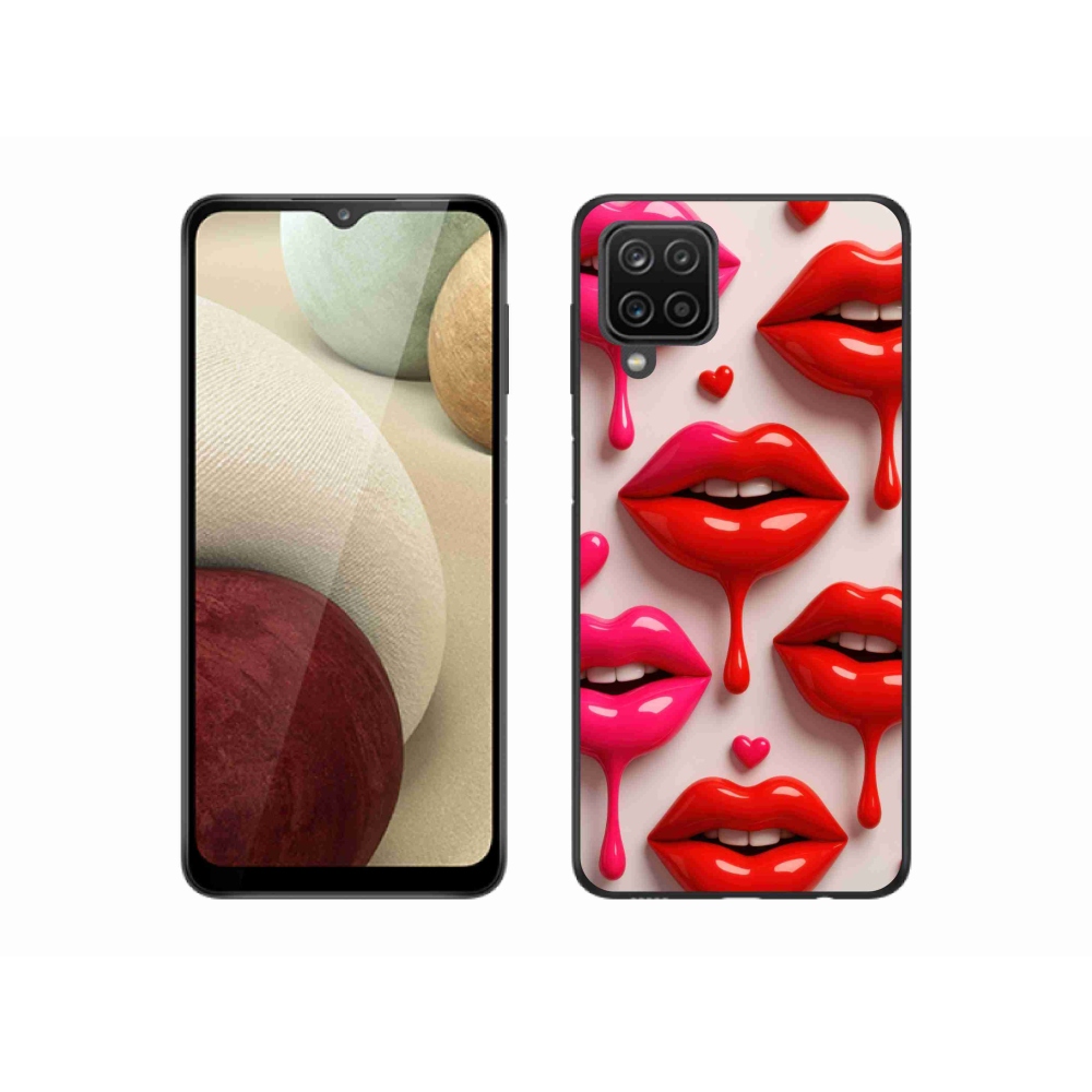 Gél védőhuzat mmCase Samsung Galaxy M12 - ajkak 2