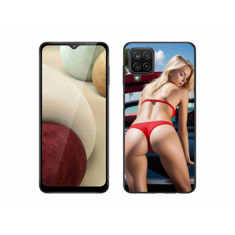 Gél borító mmCase Samsung Galaxy M12 - szexi nő 2