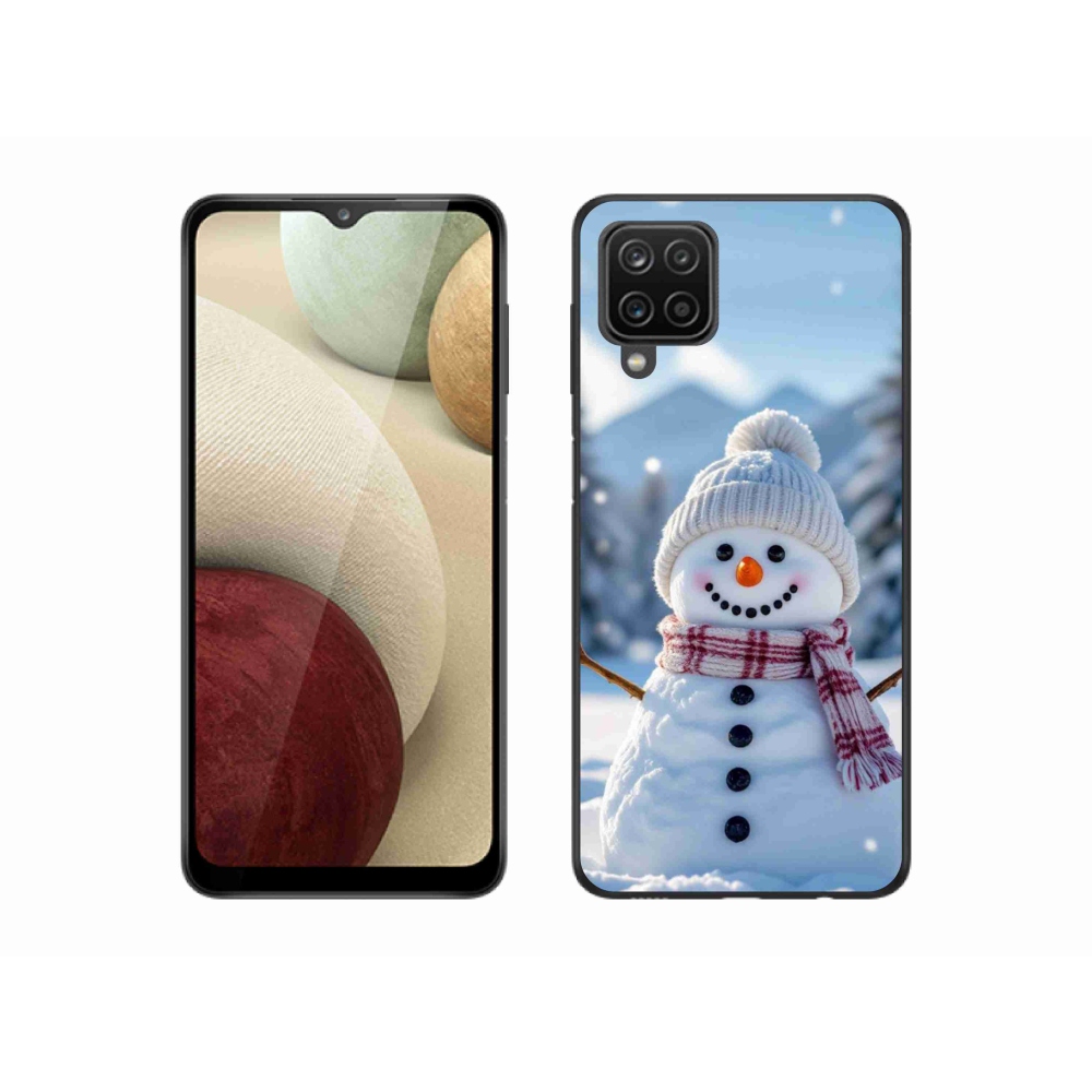 Zselés borítás mmCase Samsung Galaxy M12 - hóember 3