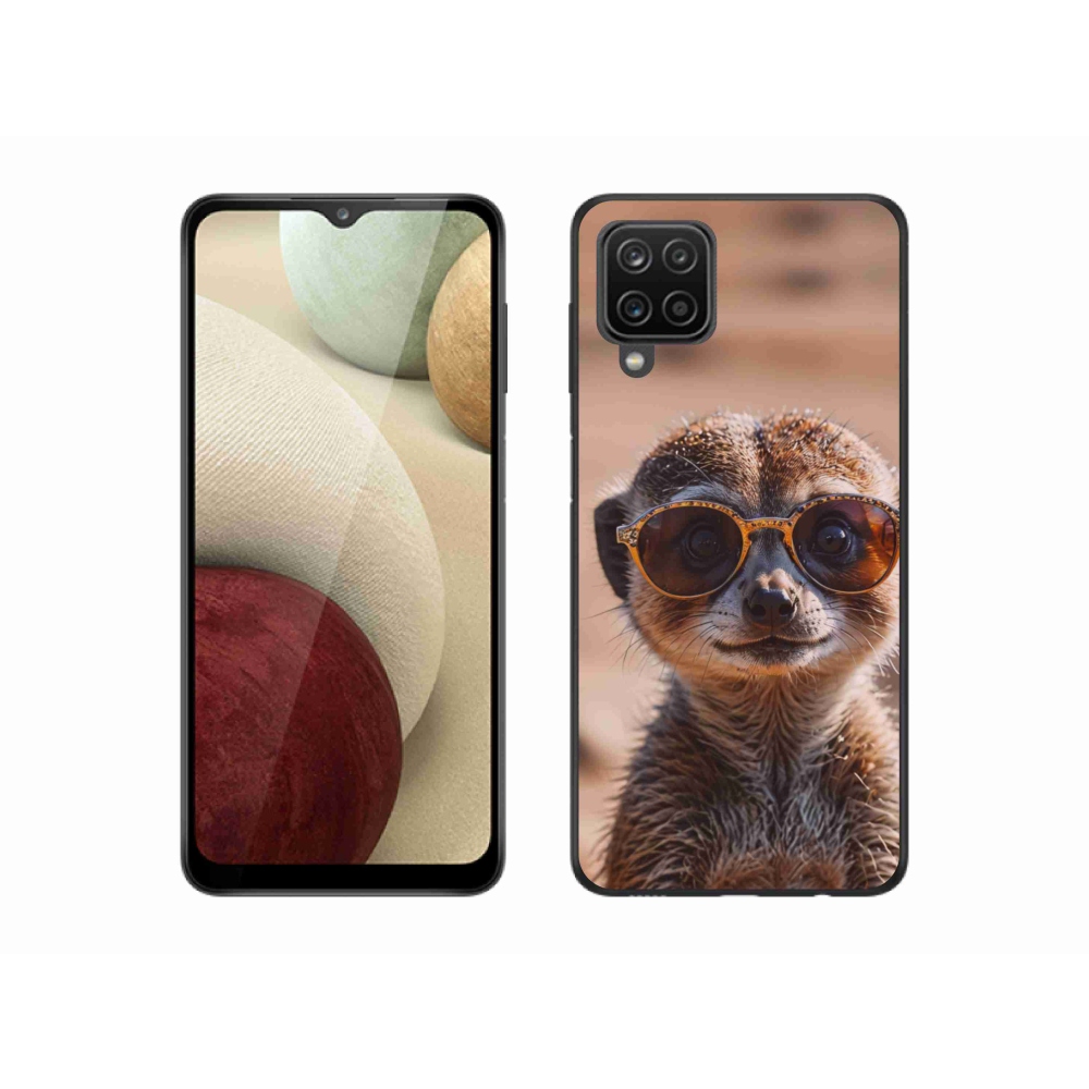 Gél borítás mmCase Samsung Galaxy M12 készülékhez - stílusos surikata