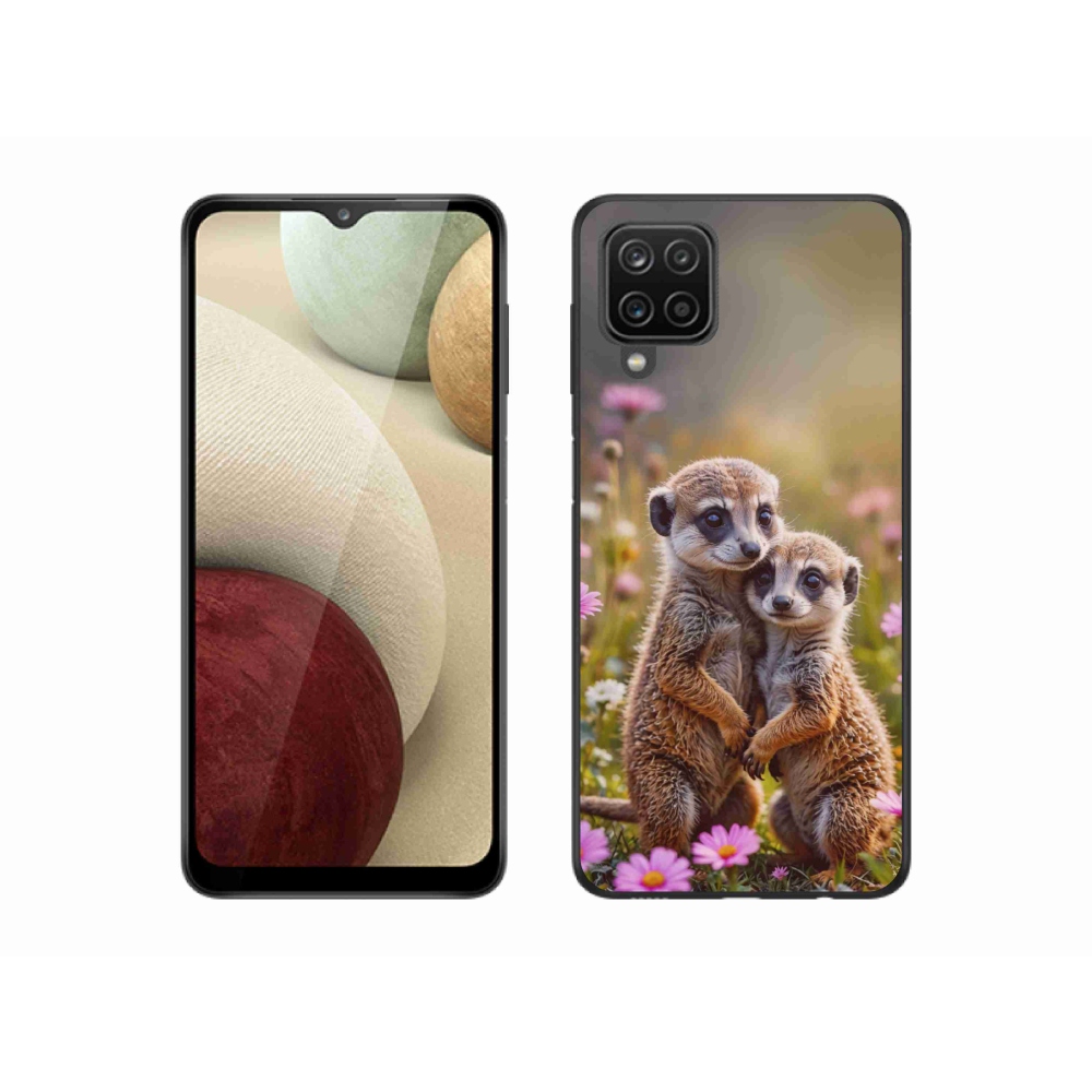 Gél borítás mmCase Samsung Galaxy M12 - szurikátás duóhoz