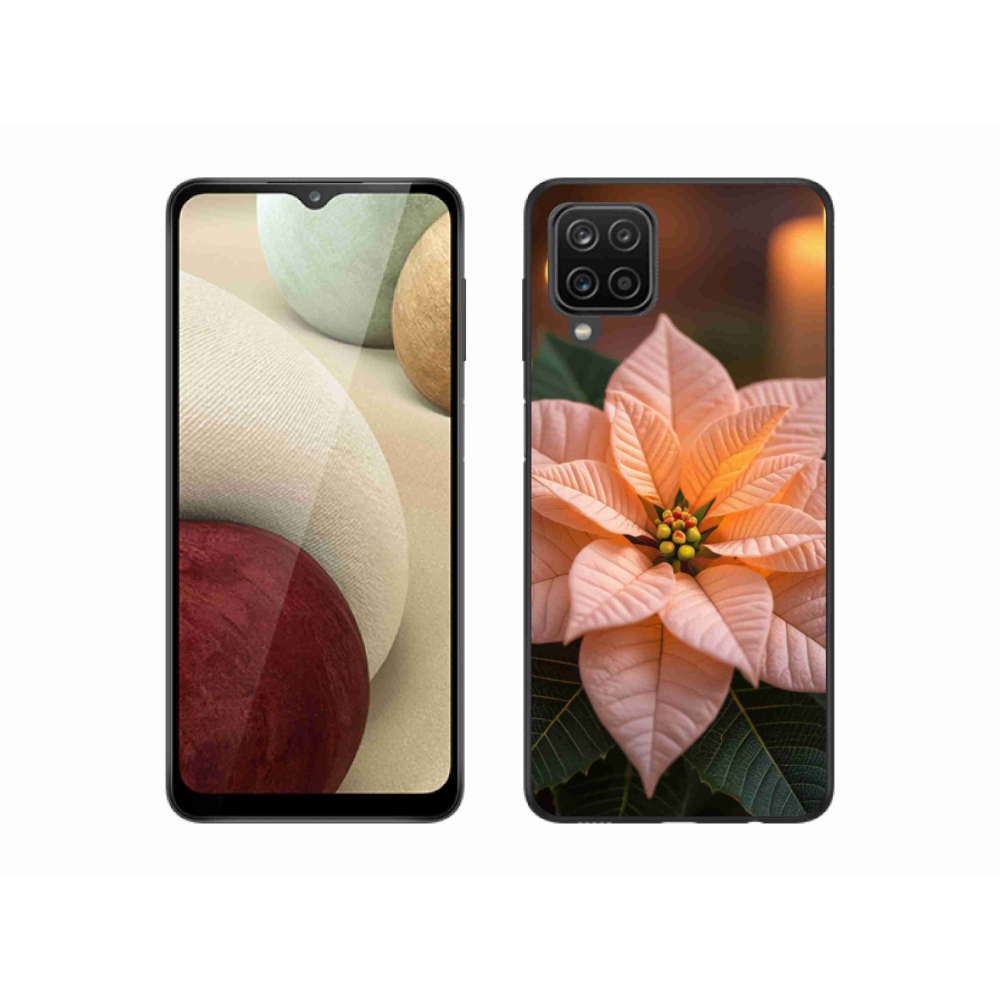 Gél borítás mmCase Samsung Galaxy M12 készülékhez - mikulásvirág